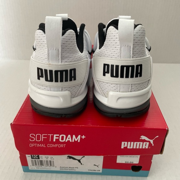 Puma kids axelion mesh ps white - Picture 4 of 7